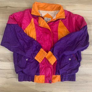 Vintage Colorful Jacket Size L